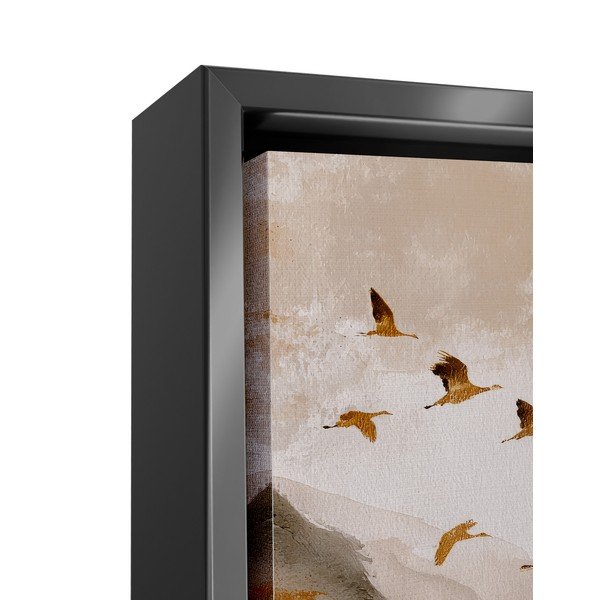 Tiskana slika s okvirom 60x80 cm Golden Peaks II – Styler-image-2
