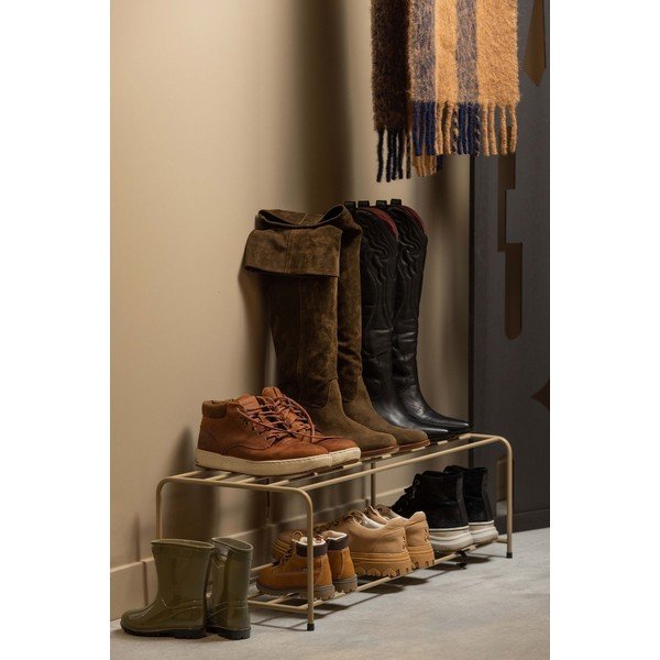 Svjetlo smeđi metalni ormarić za cipele Josse – WOOOD-image-1