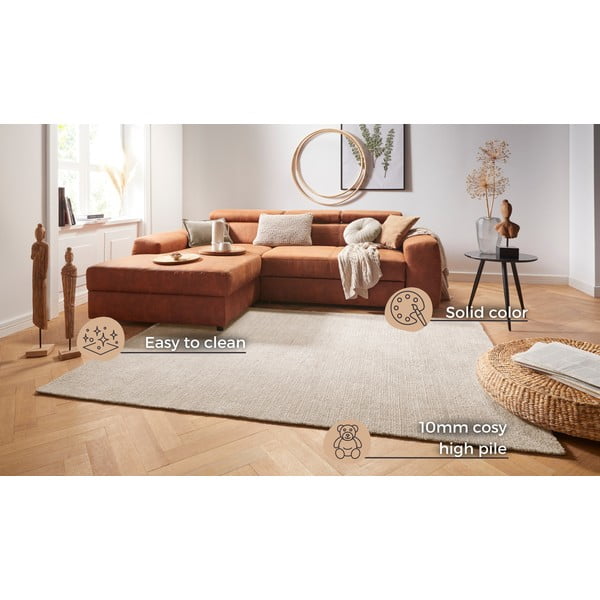 Bež tepih metvice Rugs SuperSoft, 120 x 170 cm-image-4