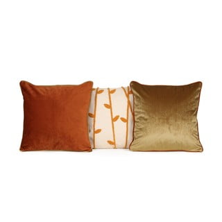 Set od 3 jastučnice Joynodes Strawwell Velvet, 43 x 43 cm
