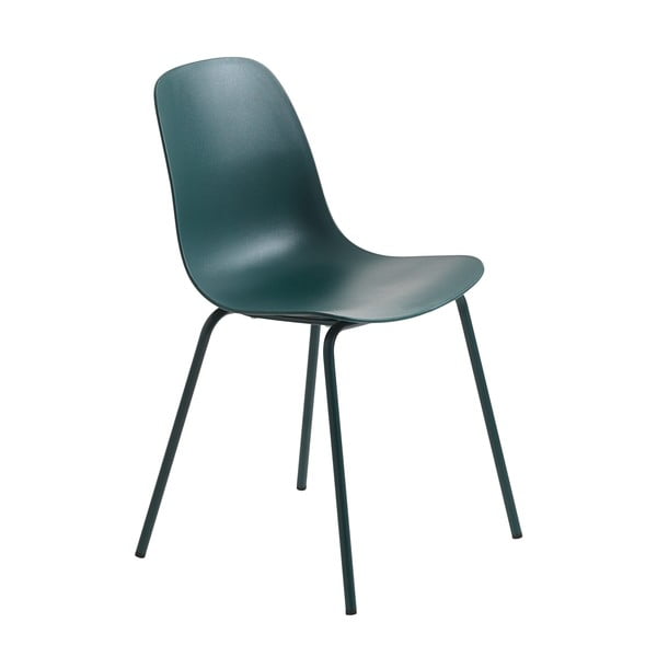 Tirkizna plastična blagovaonska stolica Whitby - Unique Furniture