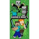 Zeleni pamučan dječji ručnik 70x140 cm Minecraft Let´s Survive – Jerry Fabrics