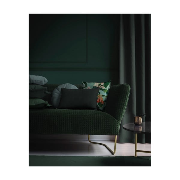 Okrugli ukrasni jastuk s baršunastom navlakom Velvet Atelier Turquoise, ⌀ 45 cm-image-2