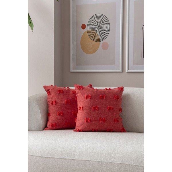 Ukrasne jastučnice u setu 2 kom 43x43 cm Tuffet – Mioli Decor-image-1