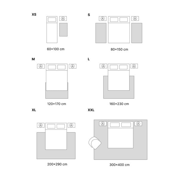 Sivi tepih 133x190 cm Soft – FD-image-4