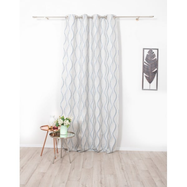 Žuta /plava zavjesa 140x245 cm Arcade – Mendola Fabrics-image-2