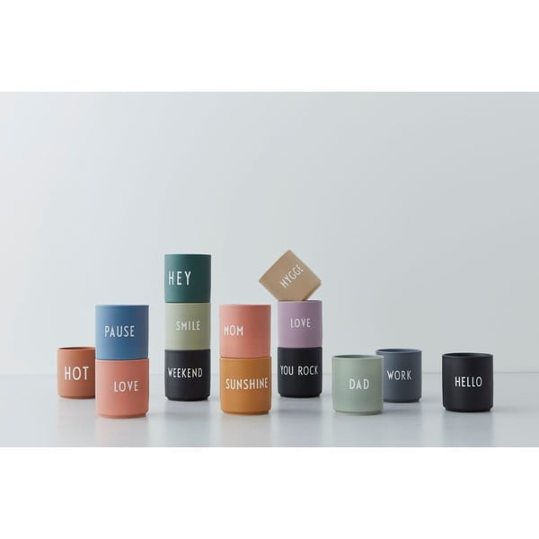 Bež porculanska šalica 300 ml Hygge – Design Letters-image-4