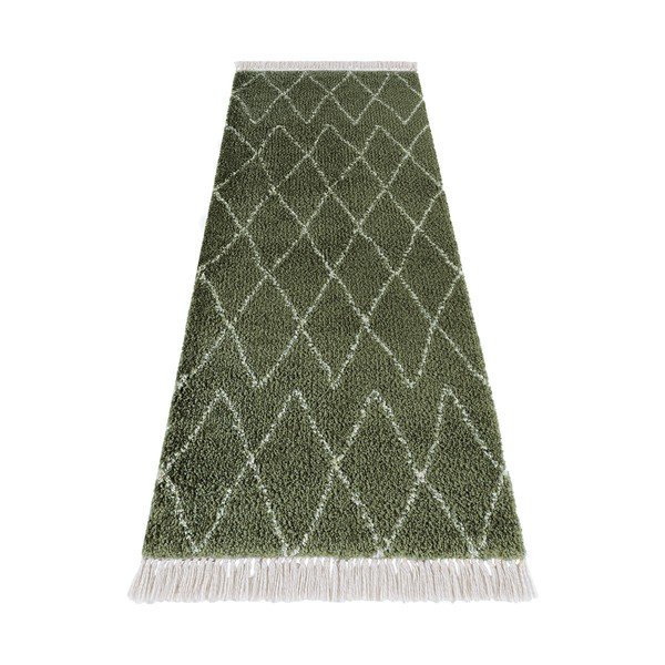 Zelena podloga metvice Rugs Jade, 80 x 200 cm-image-3