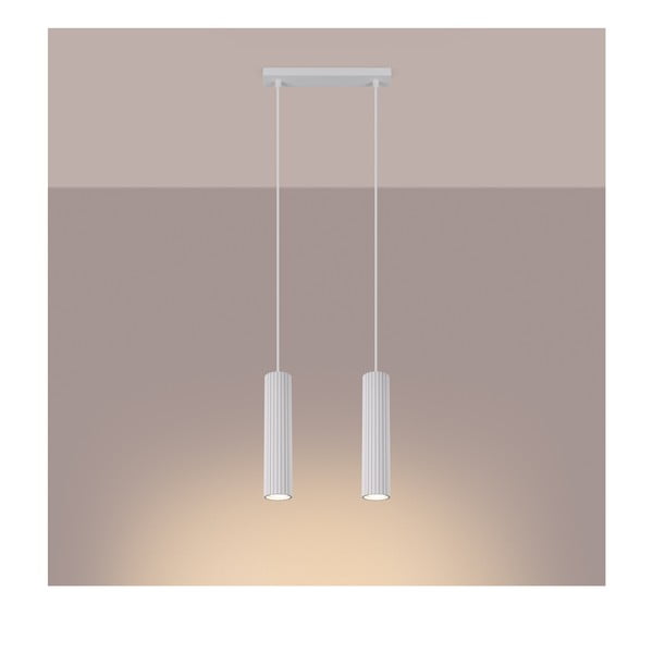 Bijela viseća svjetiljka Gleam – Sollux-image-1