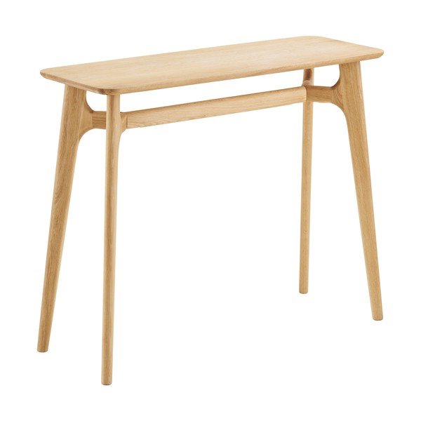 Pomoćni stol u dekoru hrasta u svijetloj prirodnoj boji 35x100 cm Rennes – House Nordic