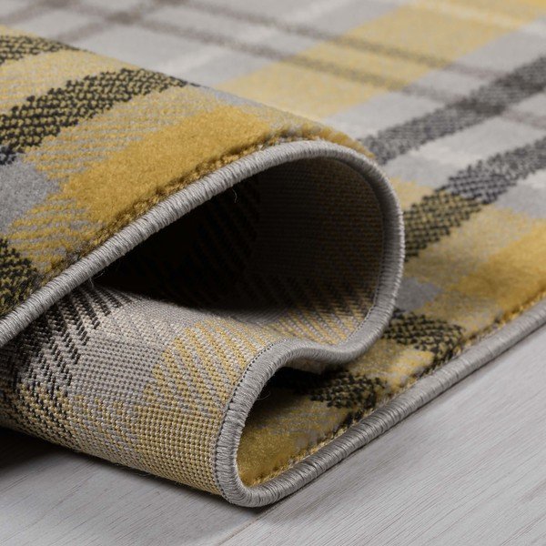 Žuto-sivi tepih Flair Rugs Highland, 200 x 290 cm-image-3