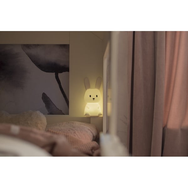 Bijelo LED dječje noćno svjetlo Bunny - Star Trading-image-4