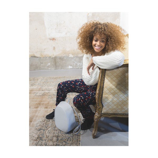 Svijetlo sivi sigurnosni ženski ruksak XD Design Elle Fashion, 6,5 l-image-1