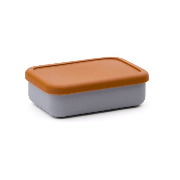 Plava/narančasta silikonska dječja kutija za ručak Lili – Kave Home-image-3