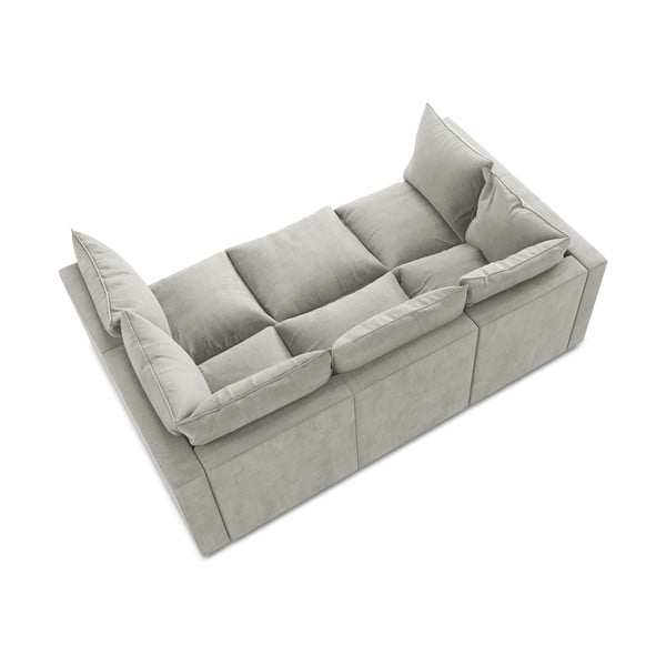 Svijetlo siva sofa 255 cm Manao – Makamii-image-3