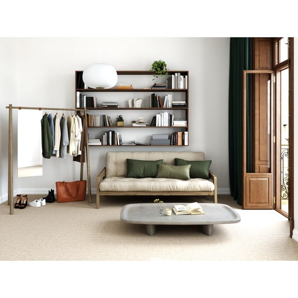 Bež kauč na razvlačenje 204 cm Grab - Karup Design-image-1