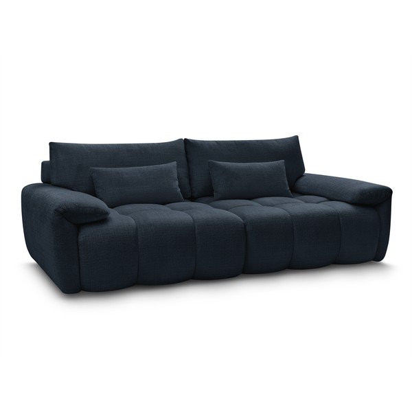 Tamno plava sofa od šenila 264 cm Ivane – Bobochic Paris-image-3