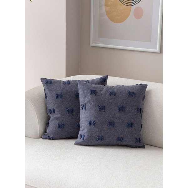 Ukrasne jastučnice u setu 2 kom 43x43 cm Tuffet – Mioli Decor-image-1