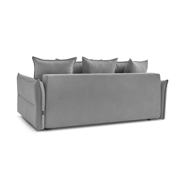 Svijetlo siva sklopiva sofa 226 cm Leon – Bobochic Paris-image-4