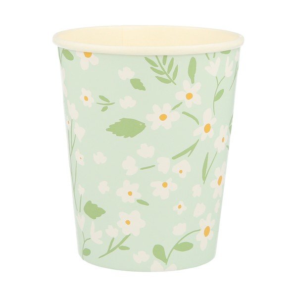 Papirnate jednokratne čaše u setu 12 kom Ditsy – Meri Meri-image-3