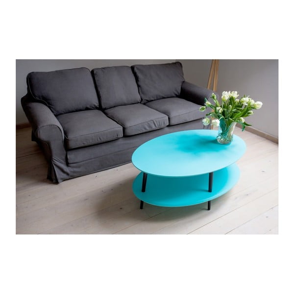 Bijeli stolić sa spuštenom donjom pločom Ragaba OVO-image-2