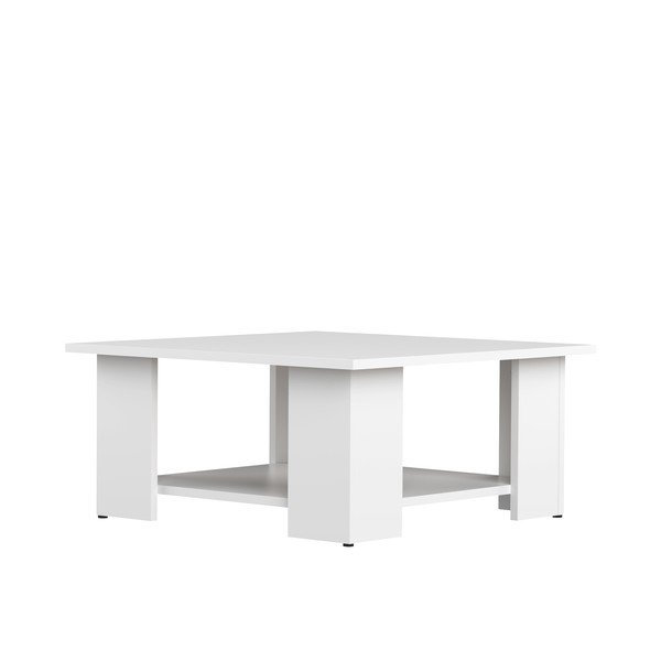 Bijeli stolić za kavu 67x67 cm Square - TemaHome -image-2