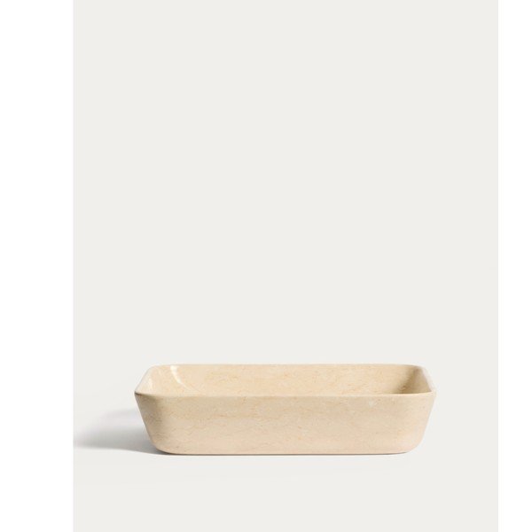 Bež kameni umivaonik 55x35 cm Darnen – Kave Home