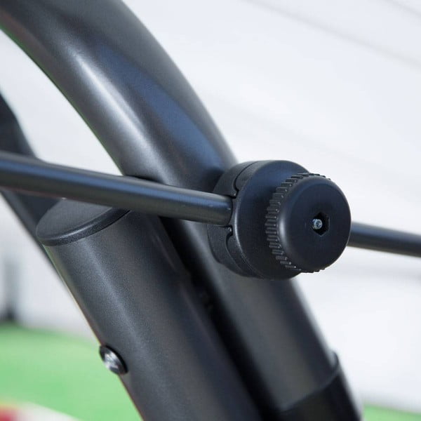 Siva metalna vrtna ljuljačka Rimini – Dajar-image-3