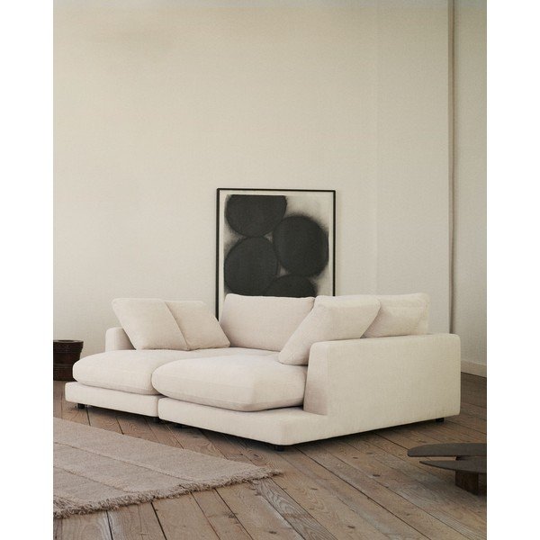 Krem sofa 210 cm Gala – Kave Home-image-1