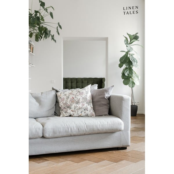 Lanena jastučnica boje pepela Linen Tales, 45 x 45 cm-image-1