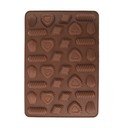 Silikonski kalup za pečenje za božićne suhe kolačiće 21x31 cm – Orion