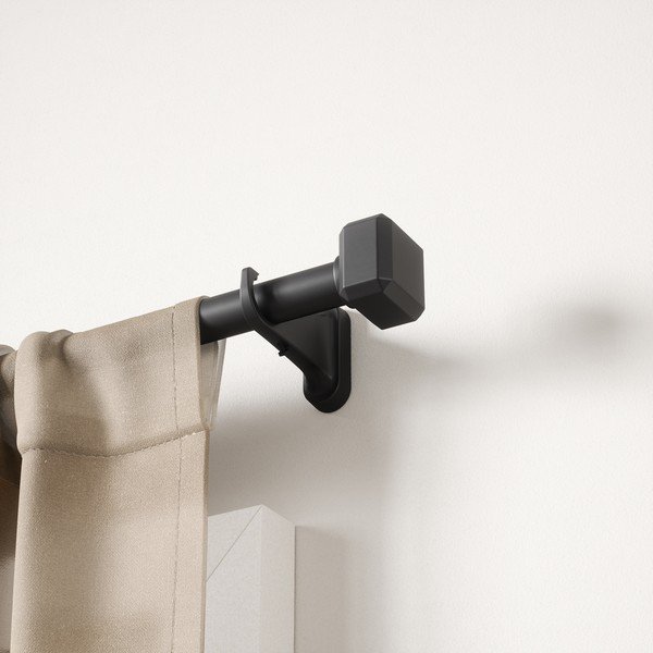 Mat crna željezna proširiva karniša 107 - 305 cm Geo – Umbra-image-1