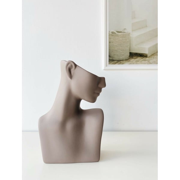 Smeđe-siva keramička statua Rulina Arcturus-image-1