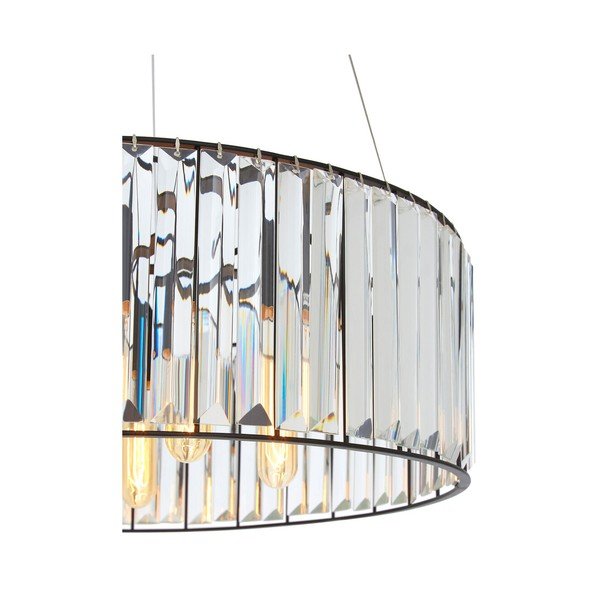 Viseća svjetiljka sa staklenim sjenilom ø 50 cm Akiko – Premier Housewares-image-2