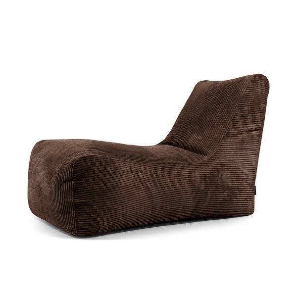 Tamno smeđa vreća za sjedenje od samta Lounge – SLOWDOWN