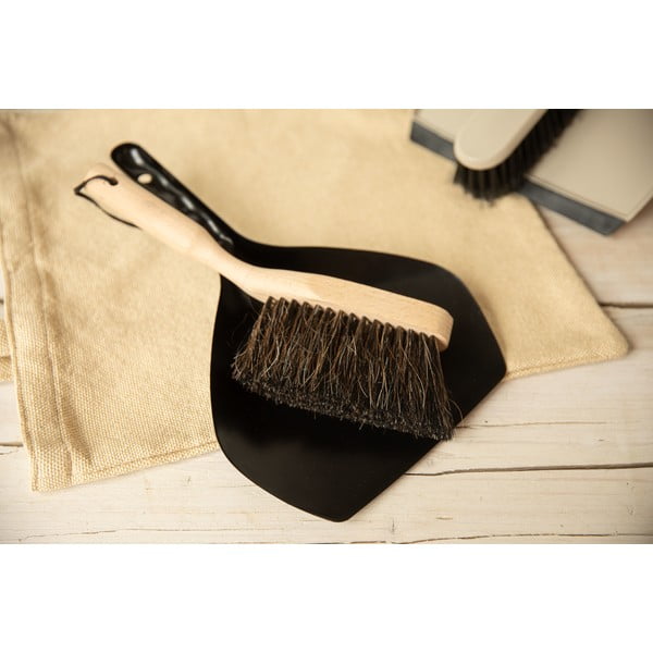 Set metle i lopatice od bukovine Kitchen Craft Natural Elements-image-3