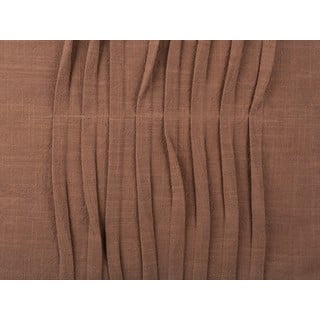 Smeđi pamučni jastuk PT LIVING Wave, 45 x 45 cm