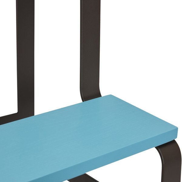Crna/plava stepenica od punog hrasta Step – Hübsch-image-4