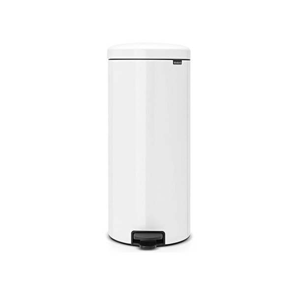 Bijela željezna kanta za smeće s pedalom 30 l NewIcon – Brabantia