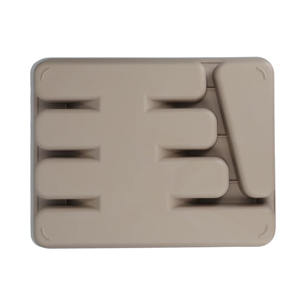 Bež organizator za pribor od bambusa Kitchen Craft Natural Elements-image-2