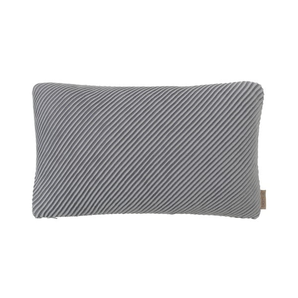 Siva pamučna jastučnica Blomus, 50 x 30 cm