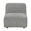 Svijetlosivi središnji element za kauč Bonami Selection Fairfield