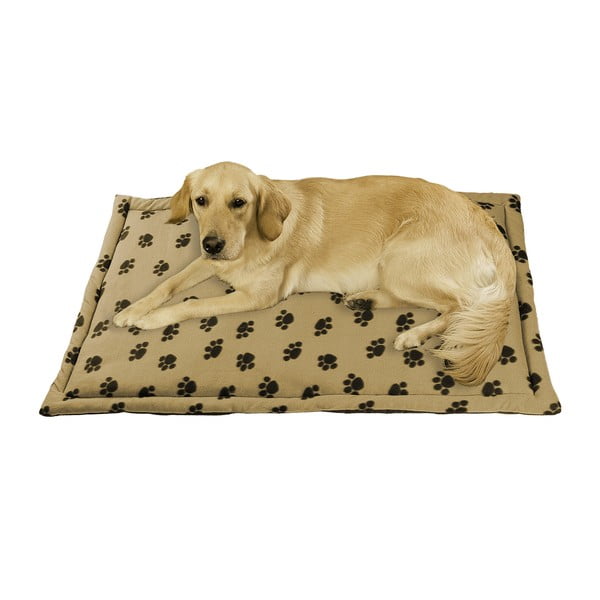Svjetlo smeđi pamučan krevet za pse 60x90 cm – Maximex