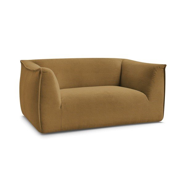 Senf žuta sofa od samta 170 cm Giorgia – Bobochic Paris-image-2