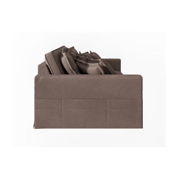 Smeđa sofa 236 cm Nora – Ropez-image-4