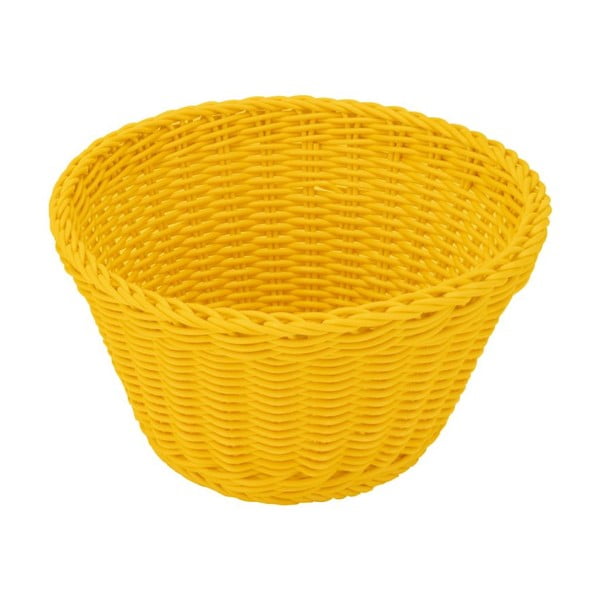 Žuta stolna košara Saleen, ø 18 cm