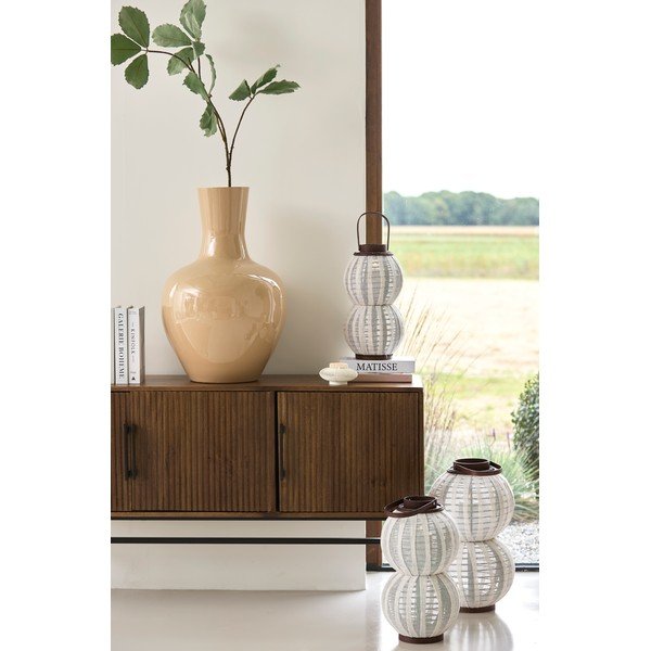 Drvena/tekstilna lanterna (visina 48 cm) Arbore – Light & Living-image-1