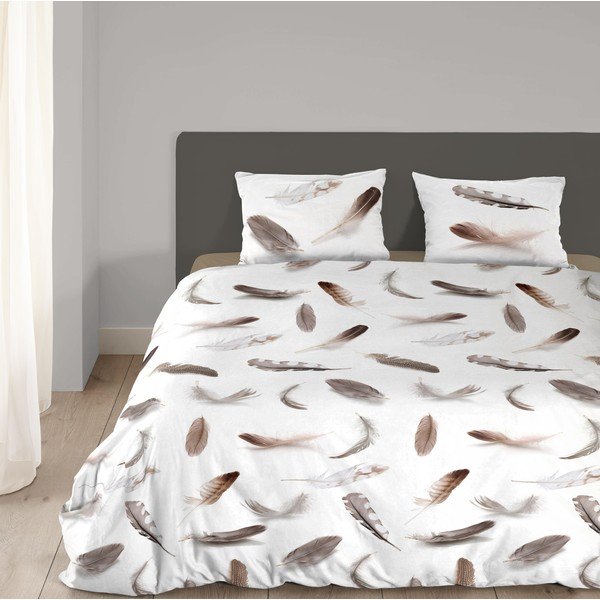 Feathers Wind posteljina, 200x200 cm-image-1