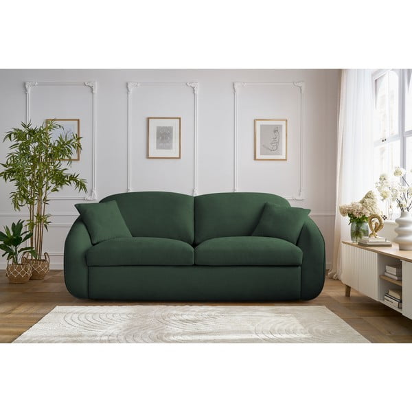 Zelena sklopiva sofa 235 cm Cezanne – Bobochic Paris-image-1