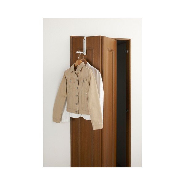 Bijela sklopiva kuka za vrata YAMAZAKI Mito-image-3